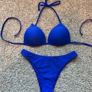 SHEIN Blue Bikini Set